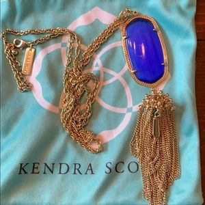 Authentic cobalt blue KS Rayne necklace